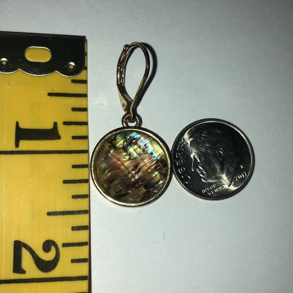 Rutilated Quartz Leverback Earrings - Picture 6 of 8